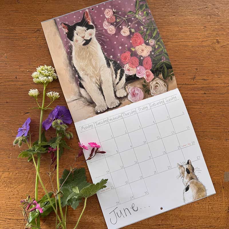 2027 Charismatic Cats Calendar by Alex Clark