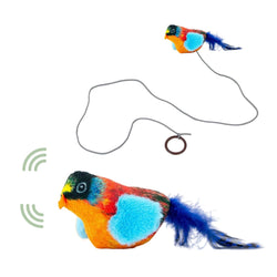 Chirping Birds Cat Toy on a string