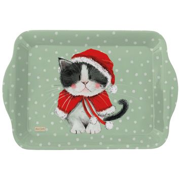 Christmas Kitten Snack Tray, by Alex Clark