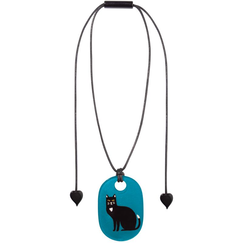 Chunky Cat Pendant