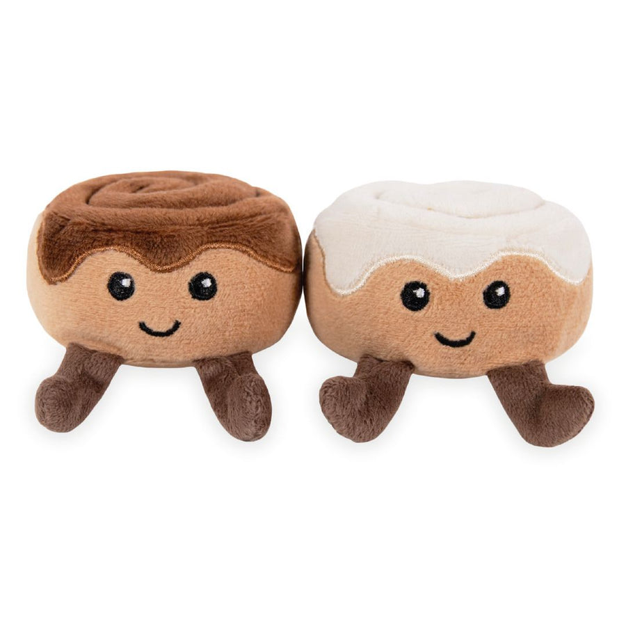 Cinnamon Bun Duo Catnip Toys