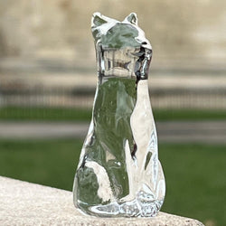 April Lucky Glass Cat