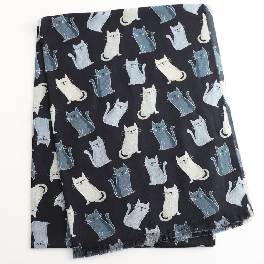 Contented Cats Scarf