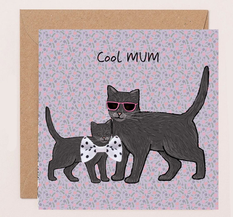 Cool Mum Mothers Day Ribbon Card