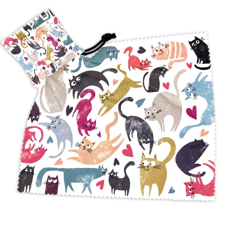 Cool Cats Lens Cloth