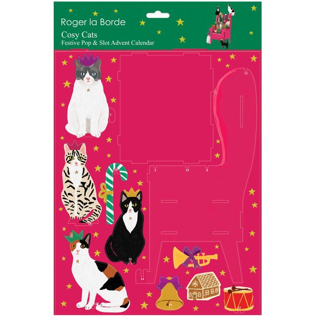 Cosy Cats 3D Advent Calendar