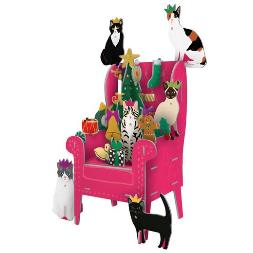 Cosy Cats 3D Advent Calendar