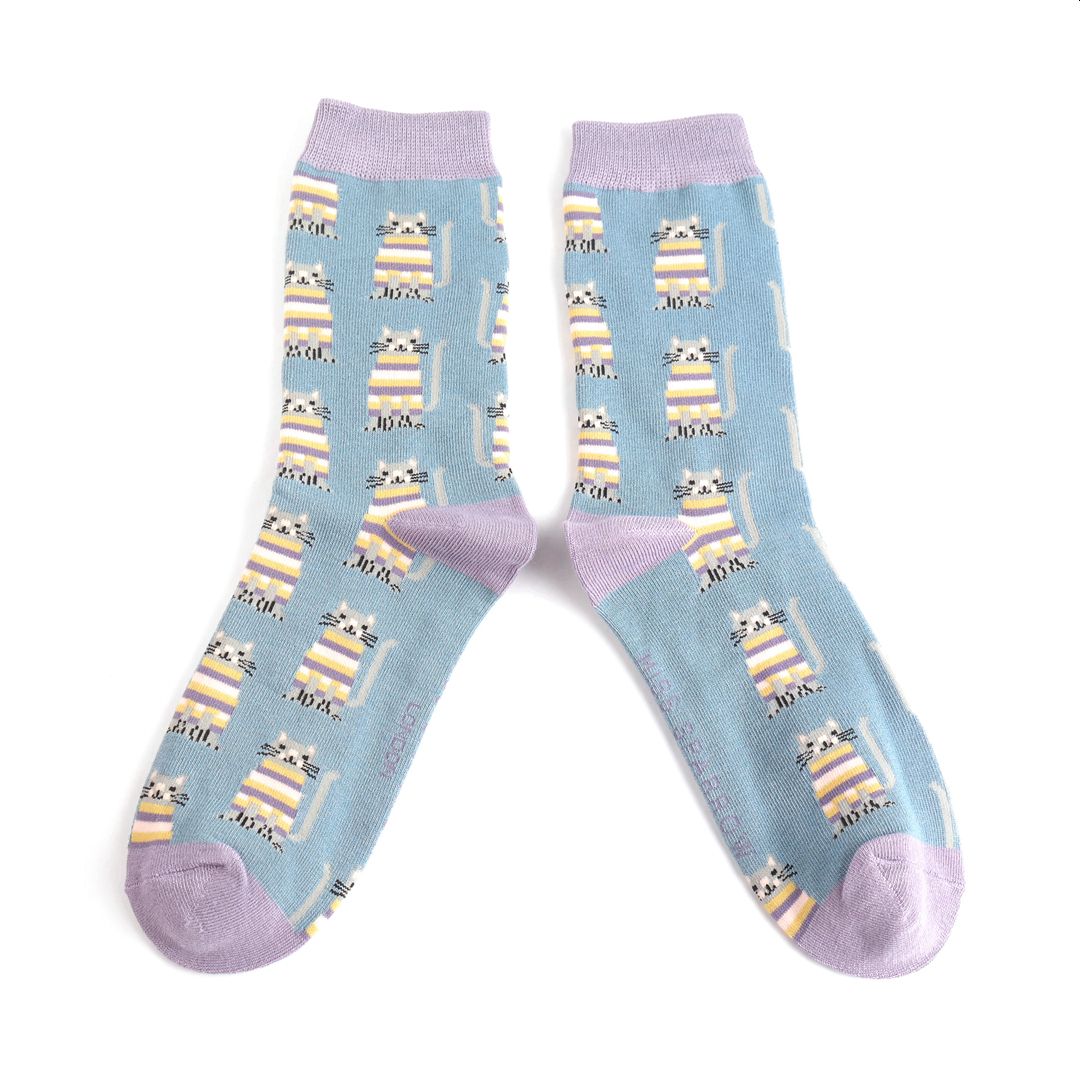 Cosy Kitties Socks, UK 4-7