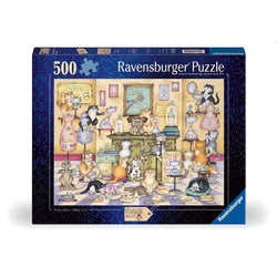 Crazy Cats Tabby & Co 500 Piece Jigsaw