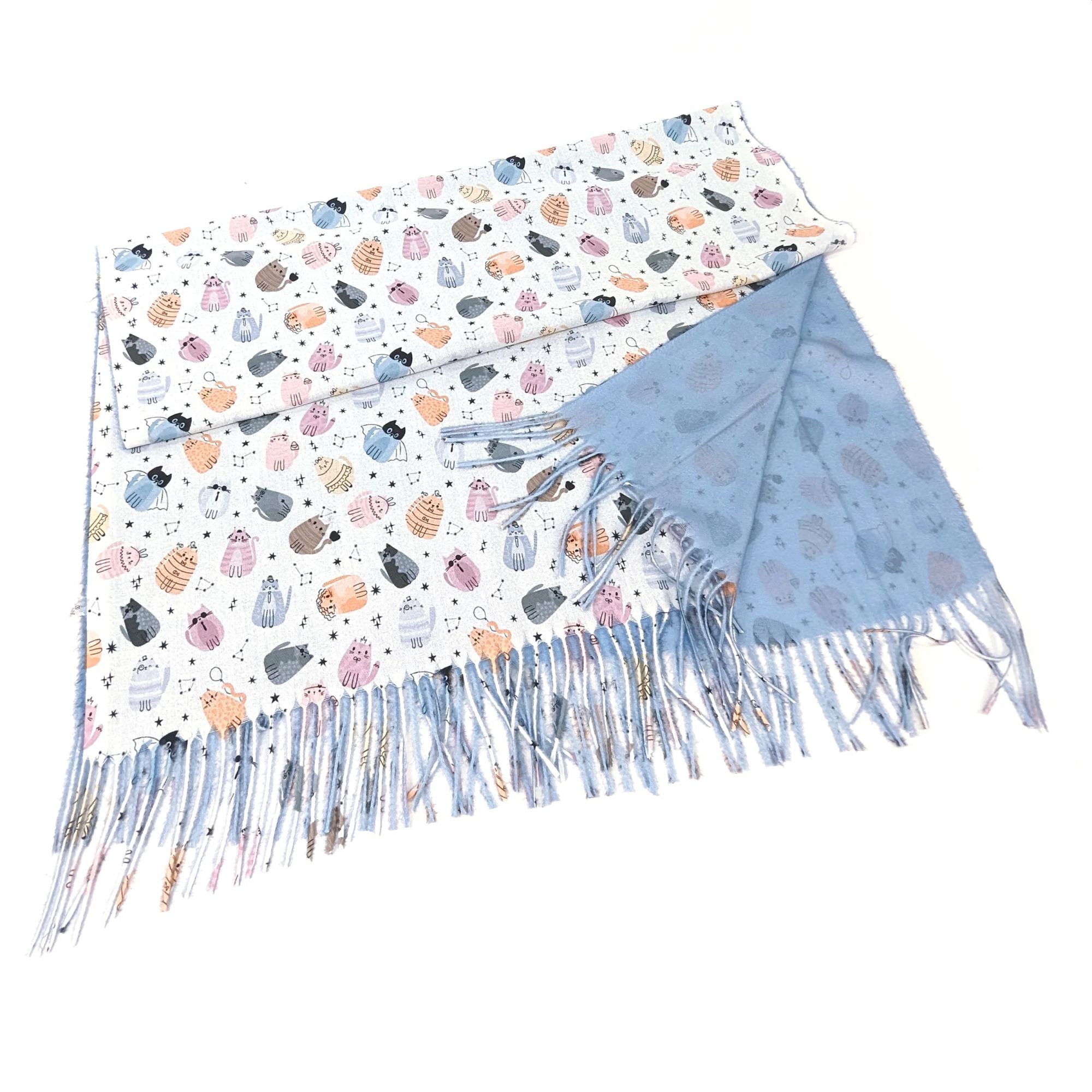 Creative Cat Pashmina Style Scarf, The Cat Gallery