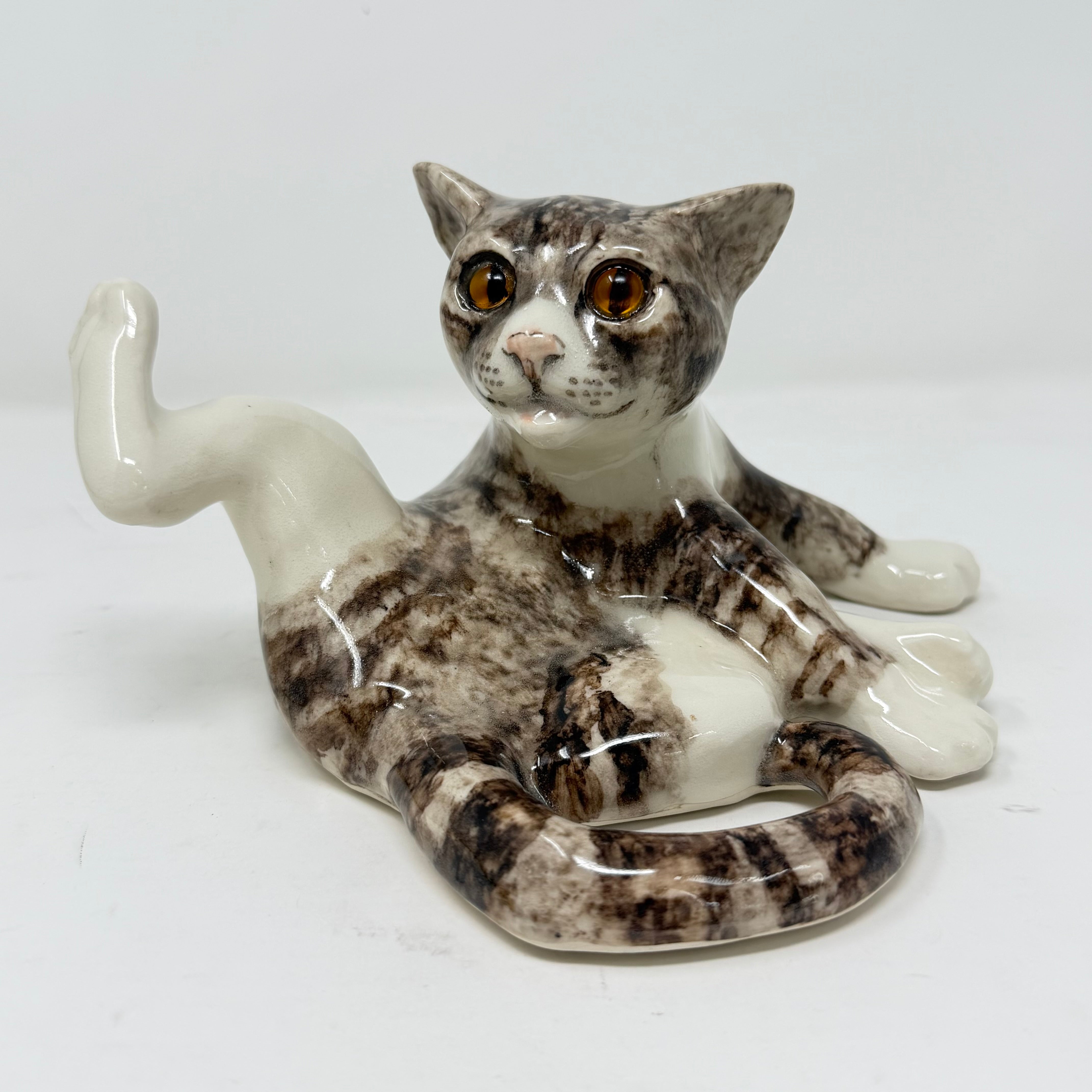 Winstanley Tabby & White Cat Interrupted - Size 3