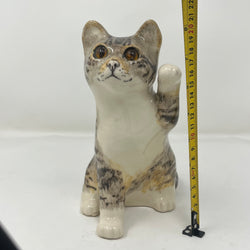 RARE! Winstanley Tabby Cat Paw Raised  - Size 3