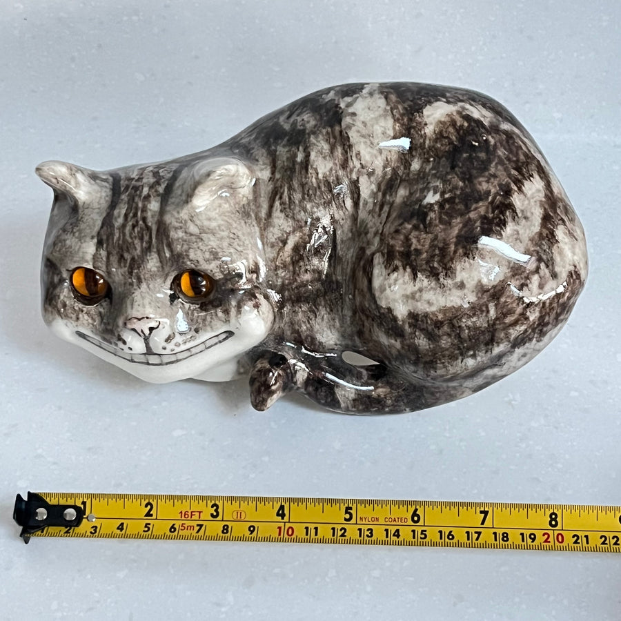 Winstanley Tabby Cheshire Cat - Size 2 (fence sitter)