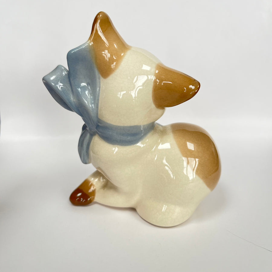 Vintage Szeiler Winking Siamese Ceramic Cat