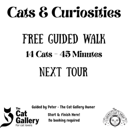 Cats & Curiosities FREE Guided Walk