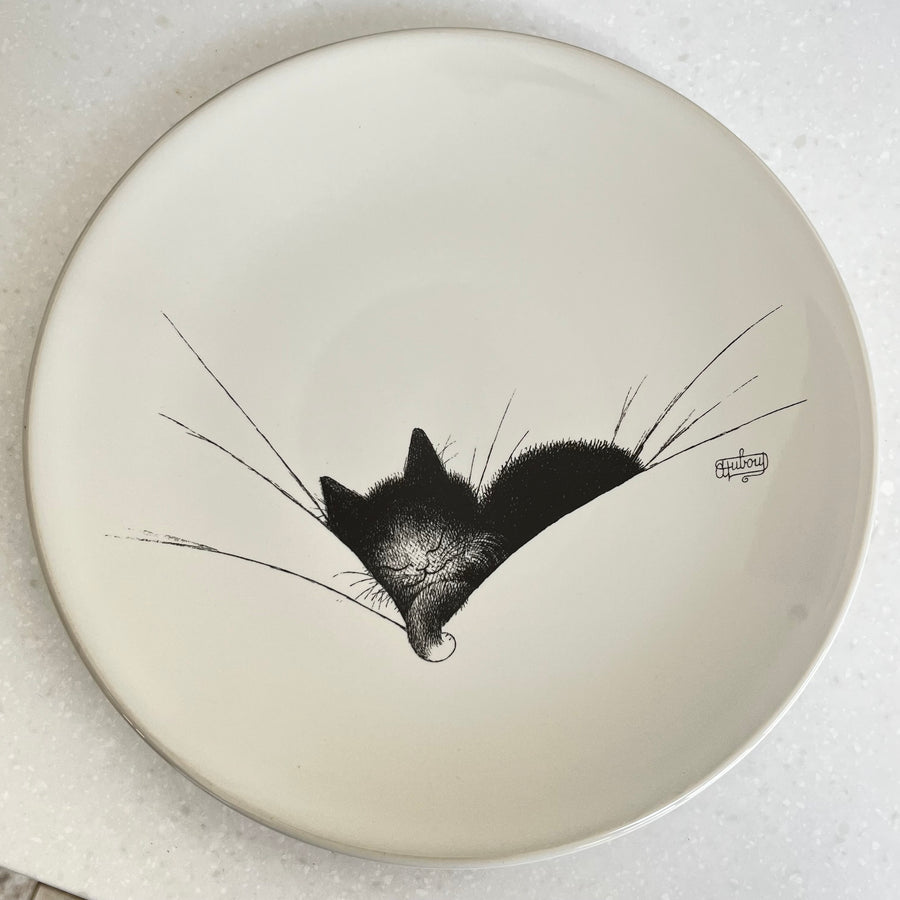 Vintage Dubout Dinner Plate 2000 Sleepy Head, Editions Clouet