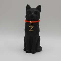 8cm Original Lucky Cat with Initial Z Charm