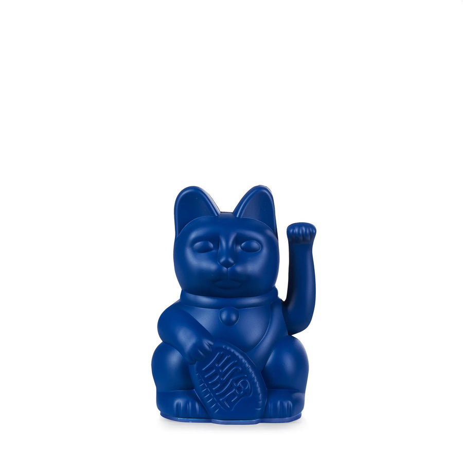 Maneki Neko Mini de Donkey AZUL OSCURO