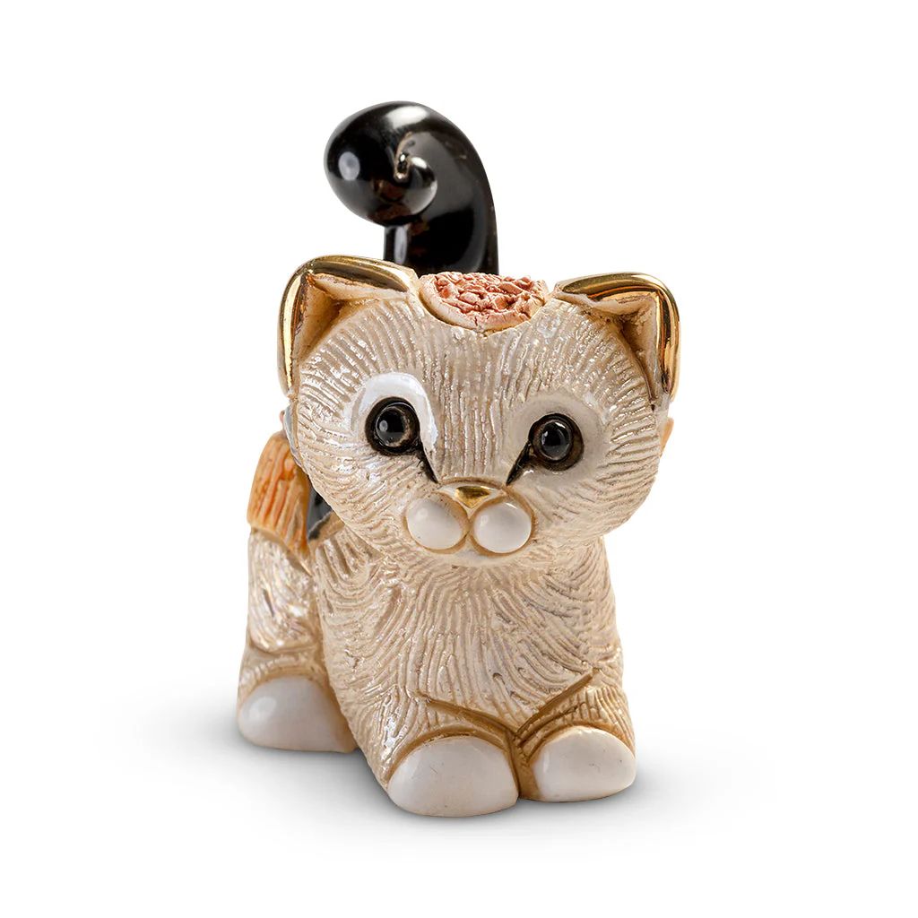 Miniature Calico Kitten by De Rosa