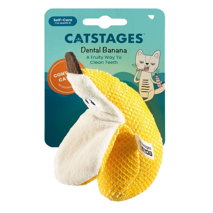 Dental Banana Cat Toy
