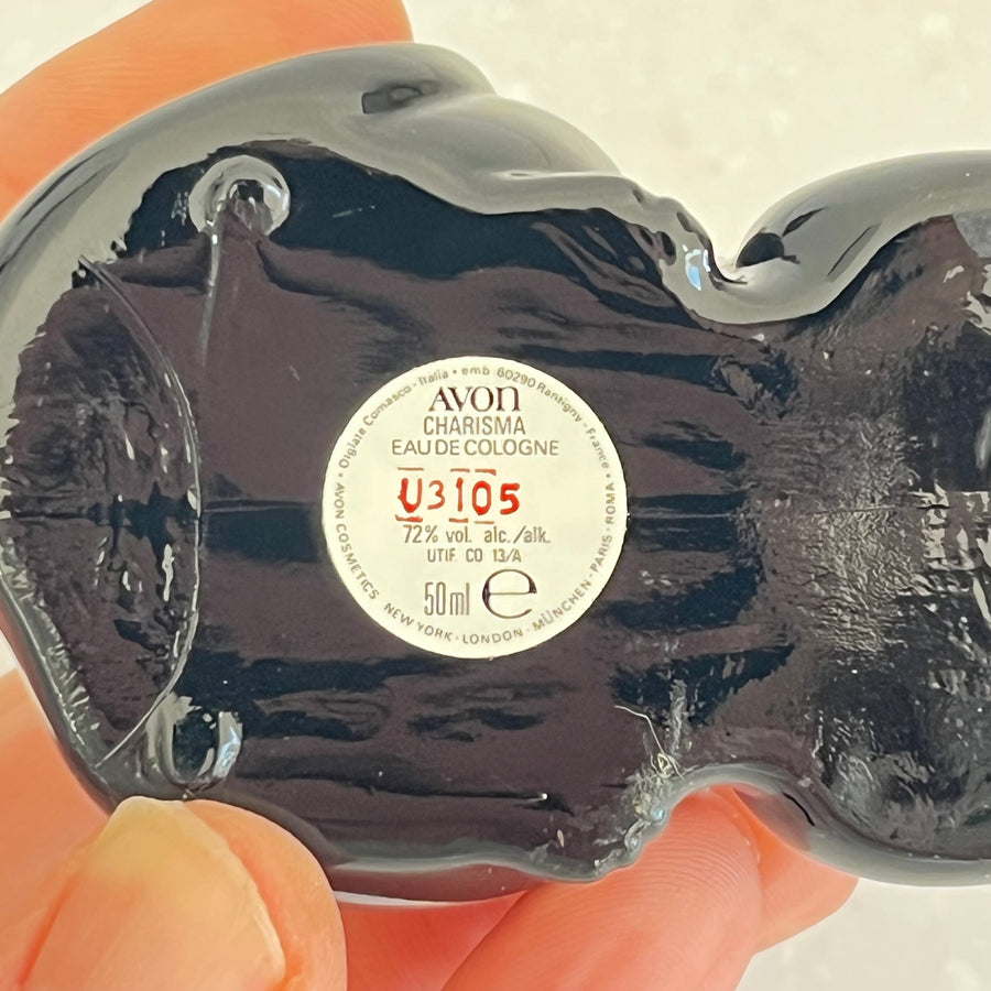 Vintage Avon Black Cat Perfume Bottle (Part Full of Charisma)