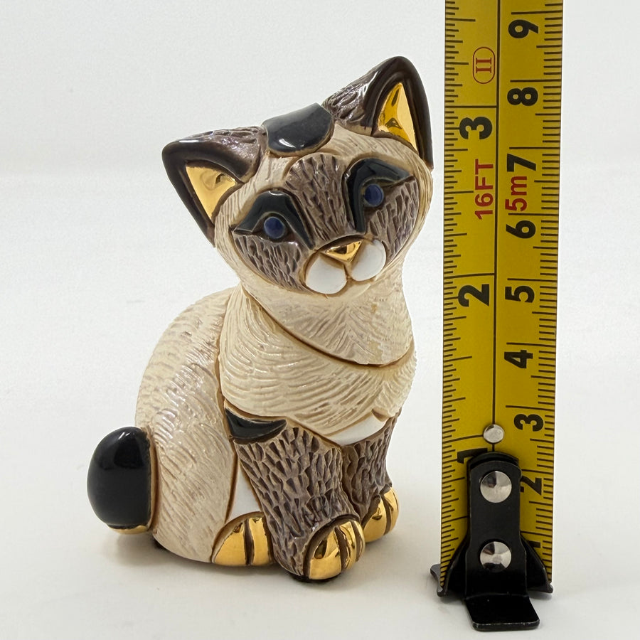 Vintage De Rosa Handmade Ceramic Cat F322