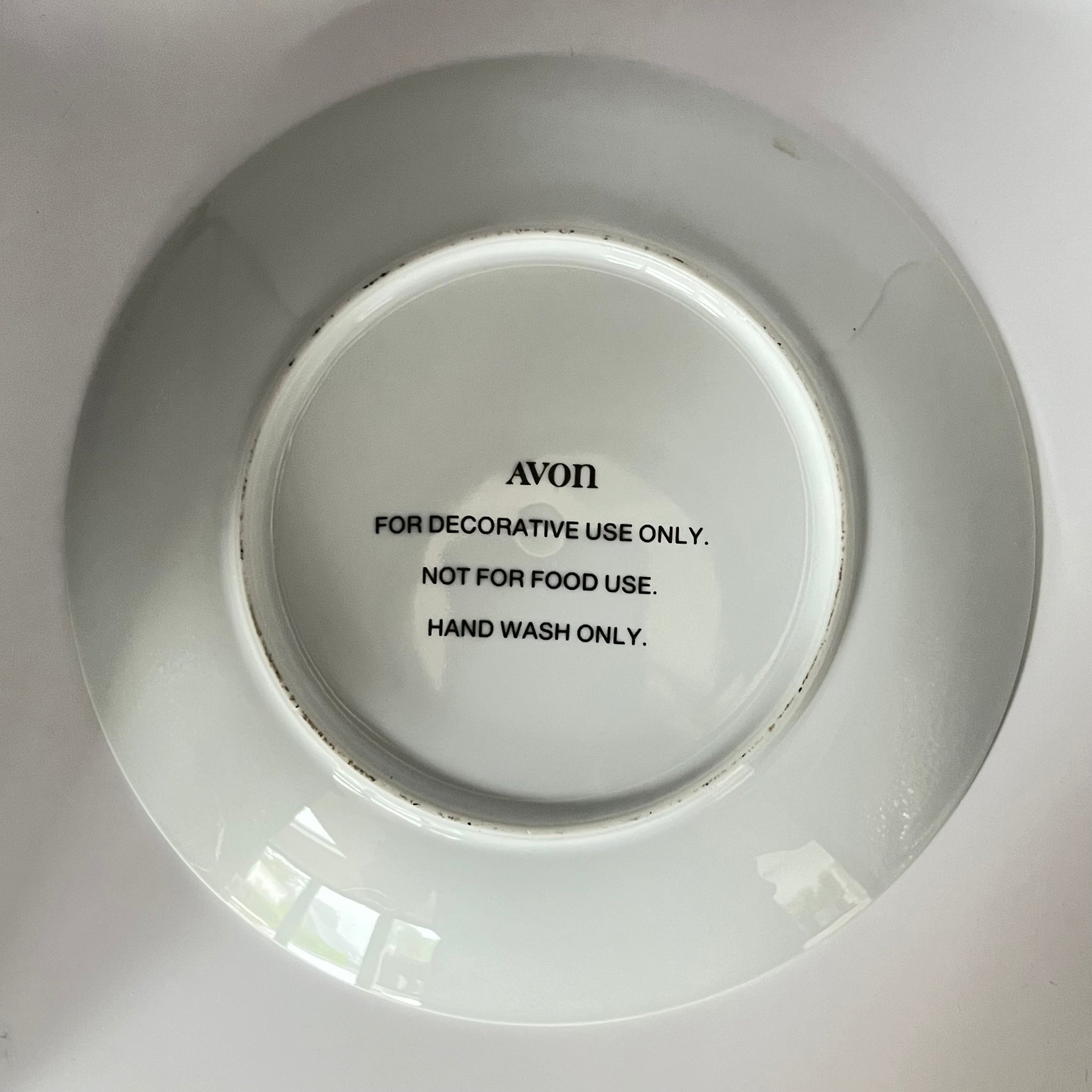 Vintage Plate for Spring by Avon