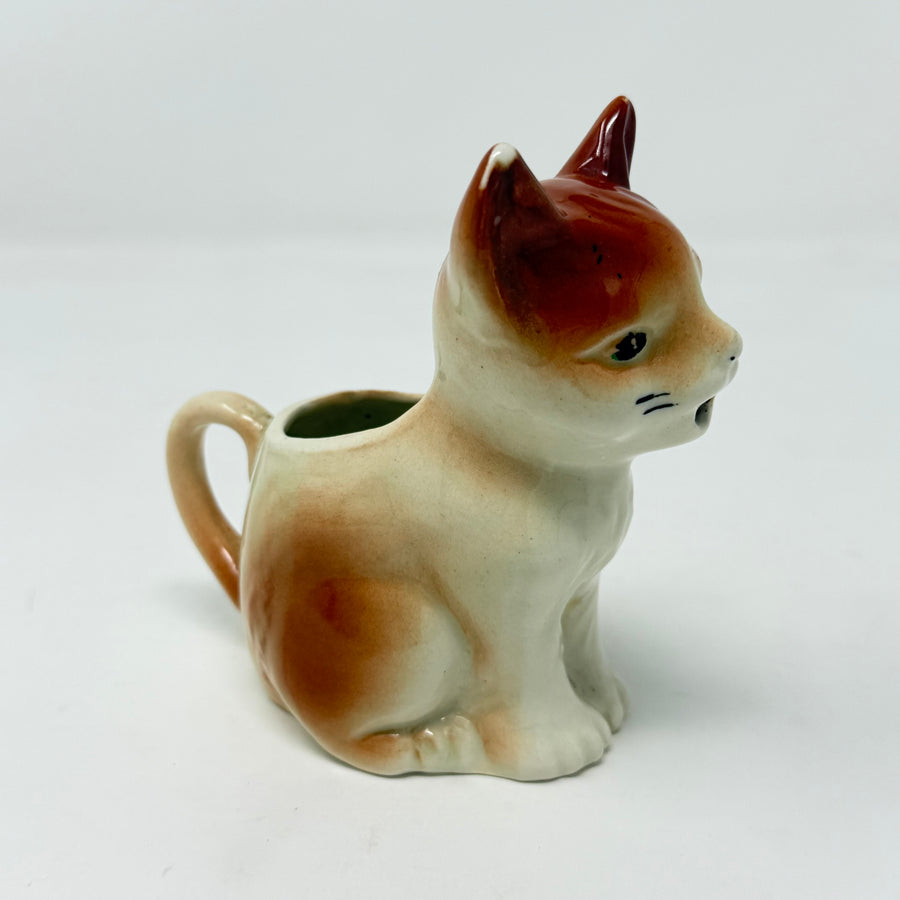 Vintage Ginger Cat Jug by Weaver Pottery Winsford