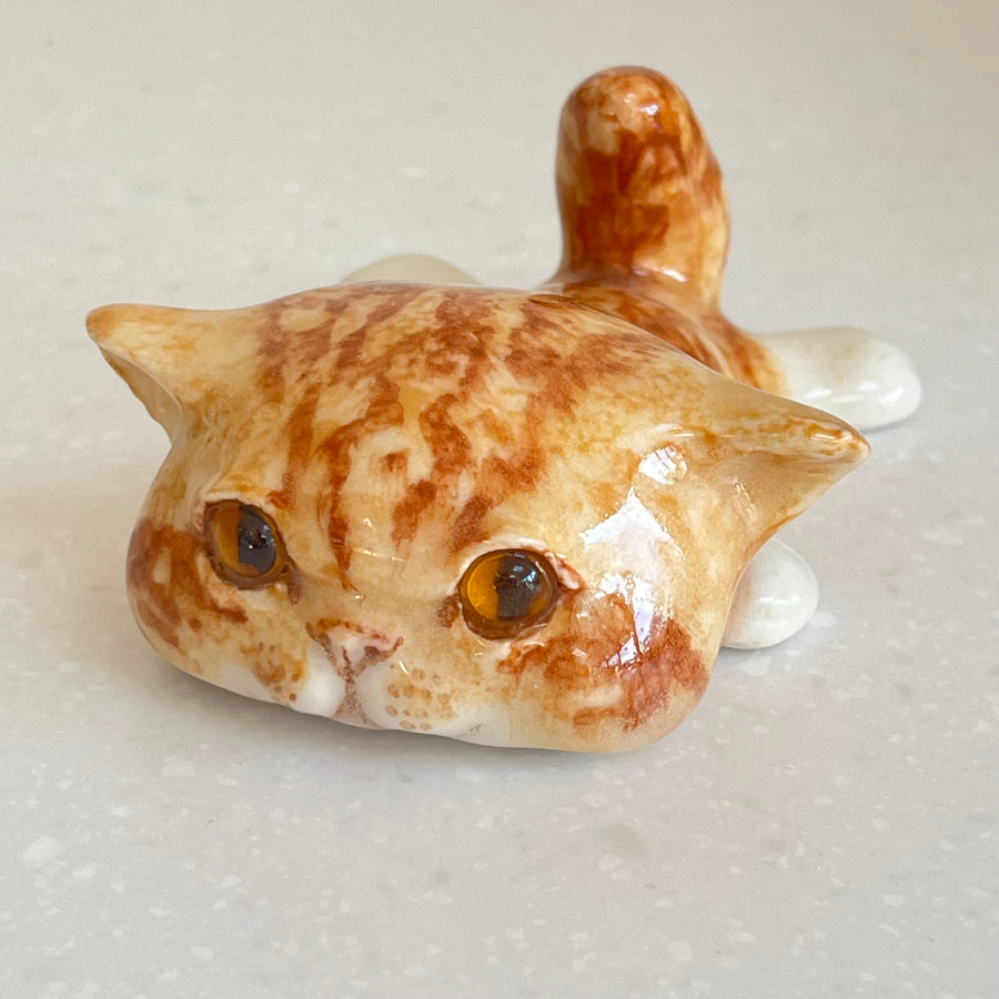 Winstanley Ginger Kitten Laying Flat - Size 1