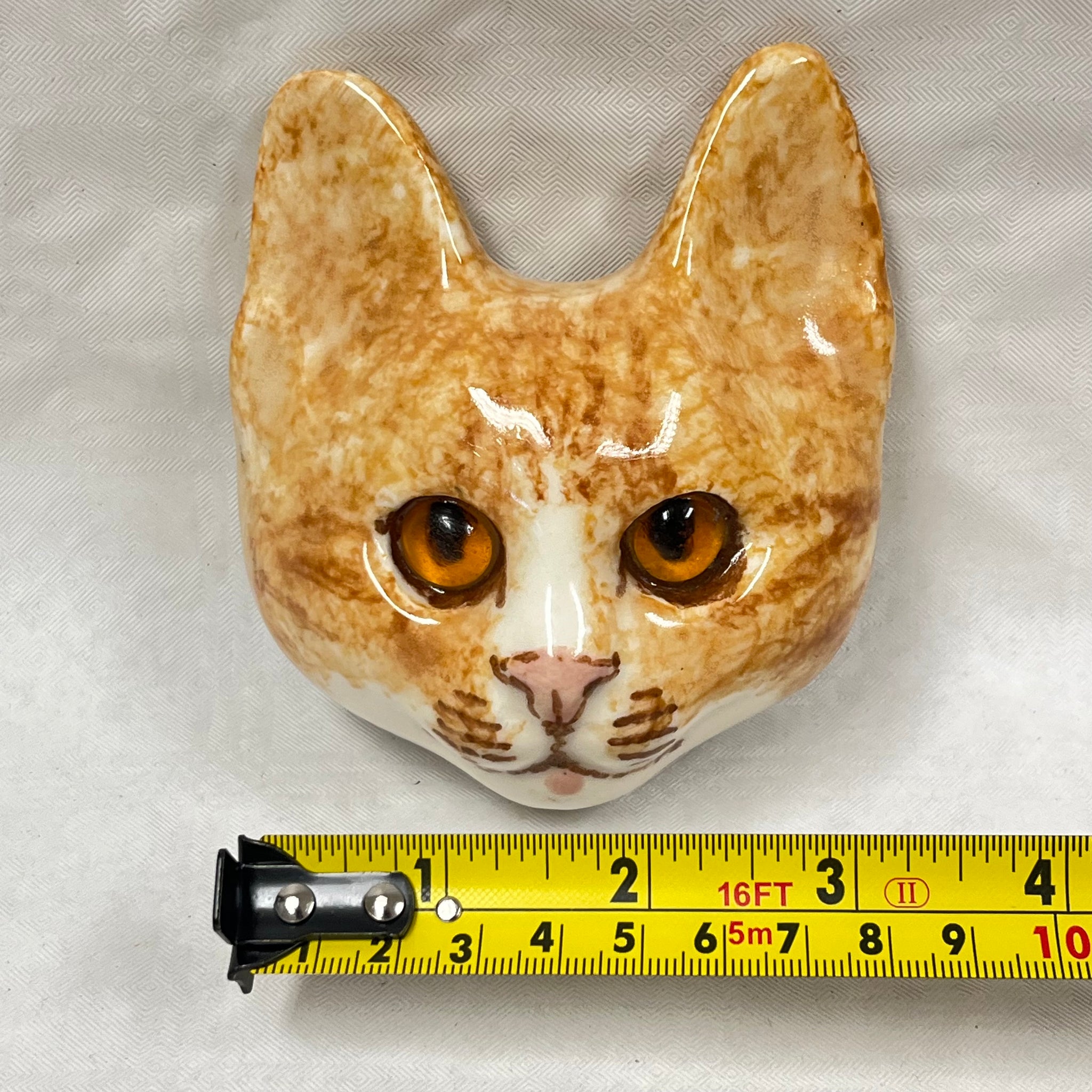 Winstanley Ginger Cat Plaque - Size 1