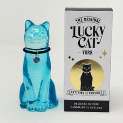 December Lucky Glass Cat