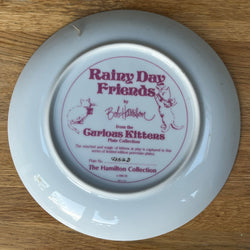 Vintage Plate Rainy Day Friends by The Hamilton Collection