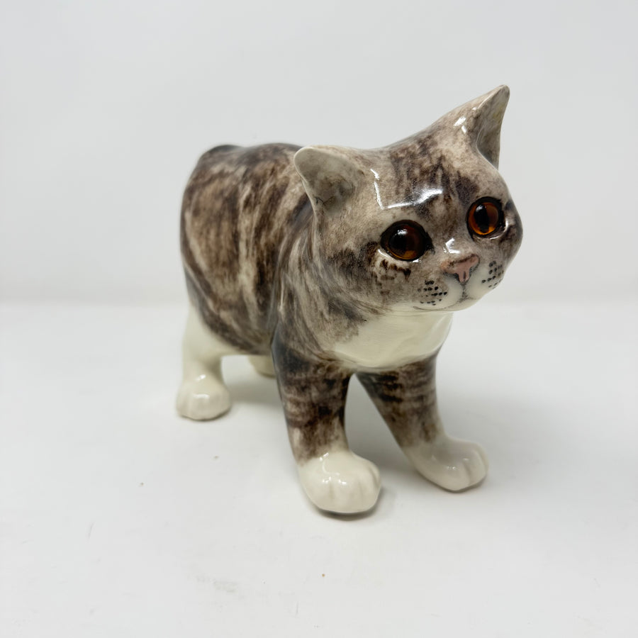 Winstanley Grey & White Manx Cat - Size 5