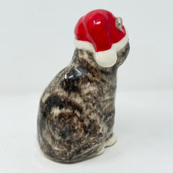 Winstanley Tabby Cat Santa Hat Size 2