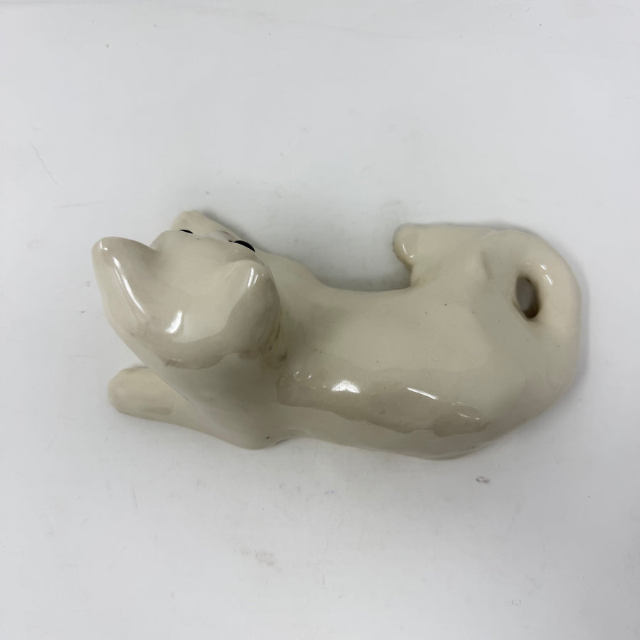 Winstanley White Cat Lying - Size 3