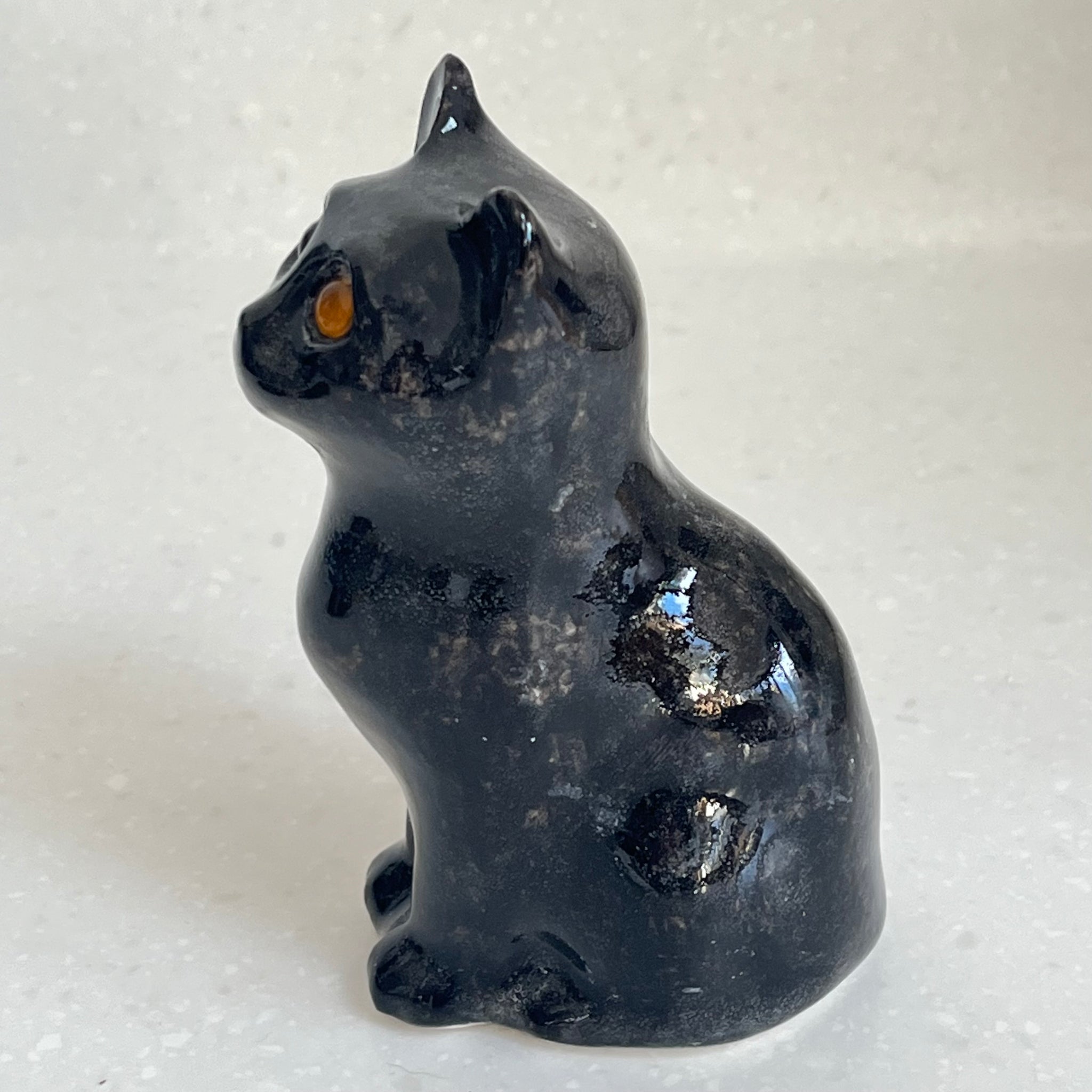 Winstanley Black Kitten Sitting - Size 1