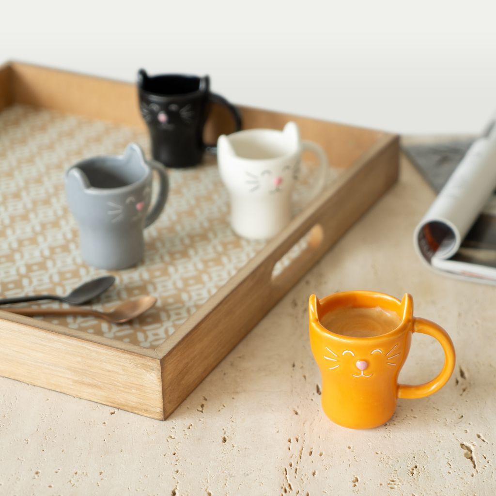 Meow Coffee Cup Set