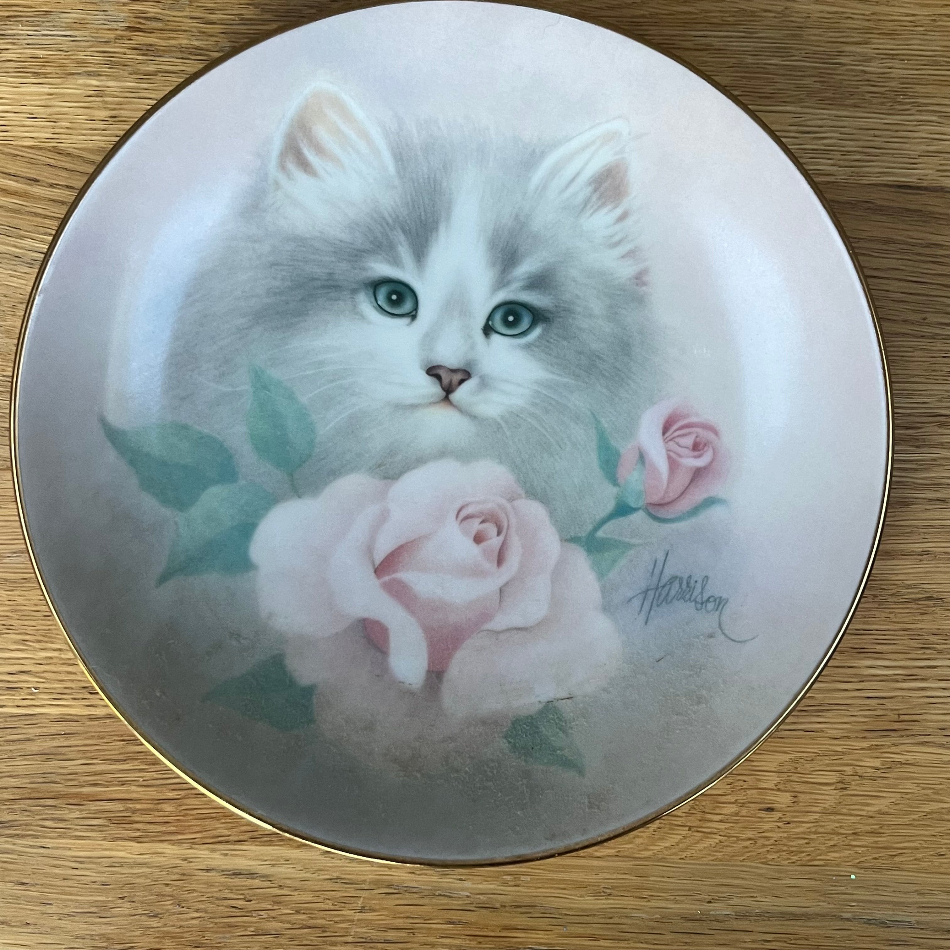 Vintage Plate Blushing Beauties by The Hamilton Collection