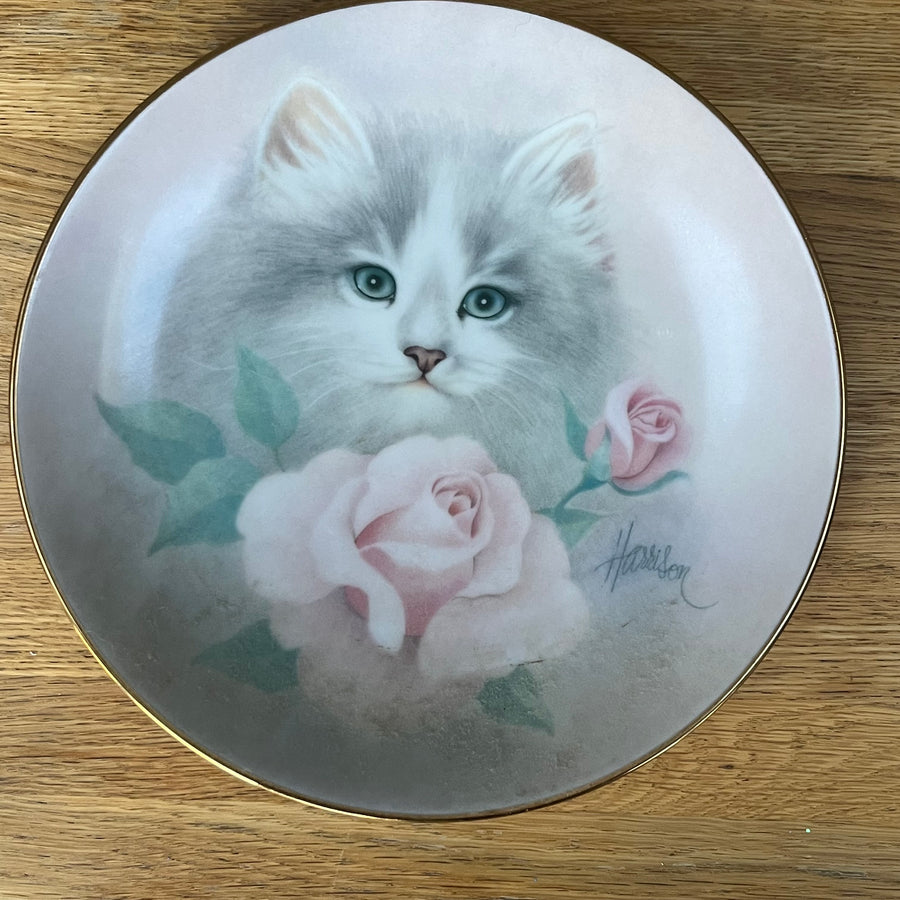 Vintage Plate Blushing Beauties by The Hamilton Collection