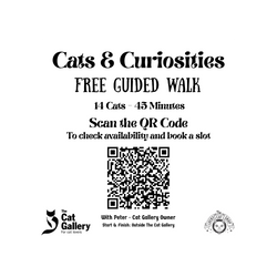 Cats & Curiosities FREE Guided Walk