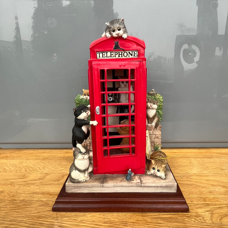 Vintage Cat Calls Comic & Curious Cats A6042 RARE LTD EDN