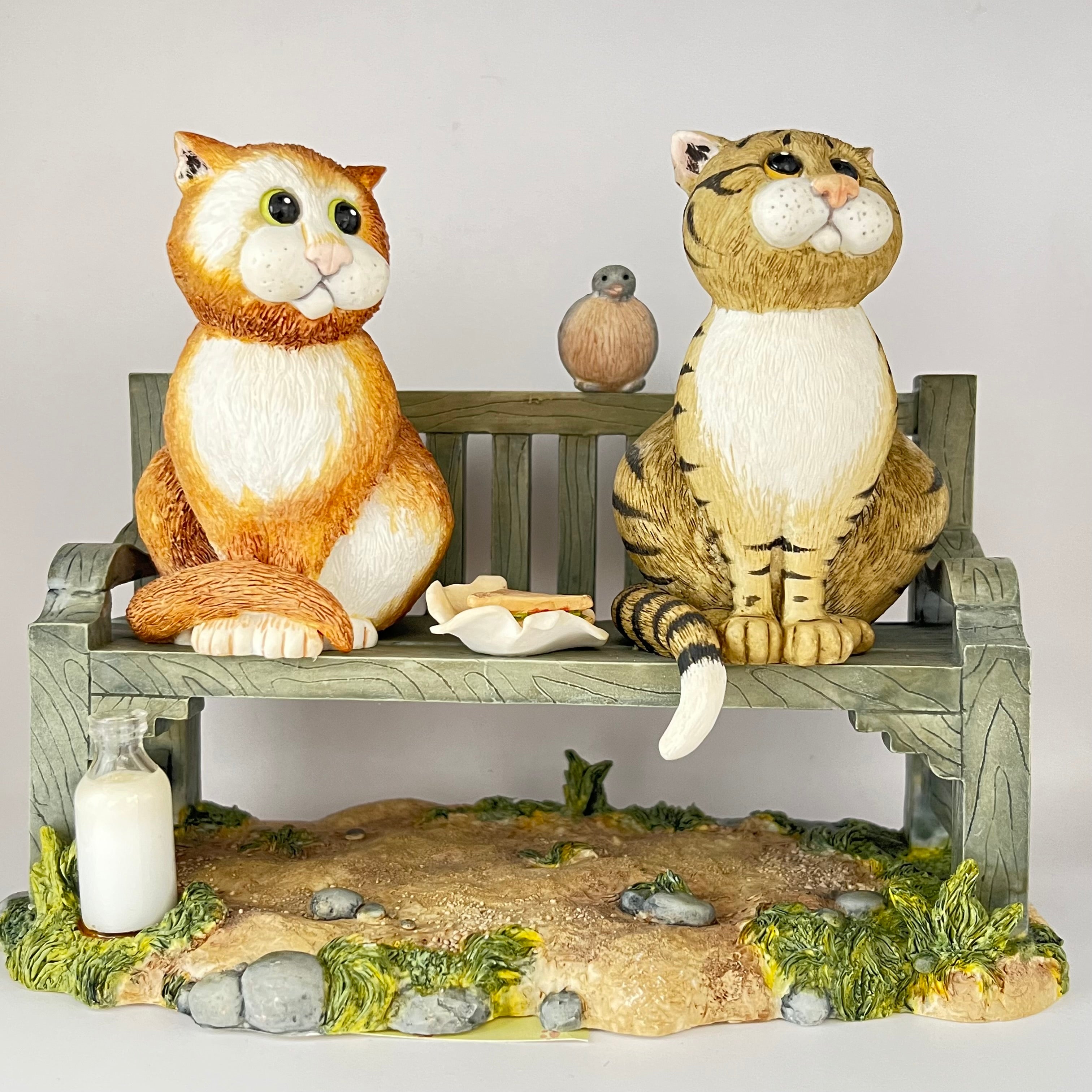 Vintage Three's a Crowd Comic & Curious Cats A1709