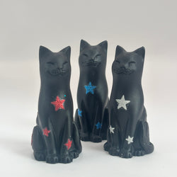 Hand Finished Original Black Kittens