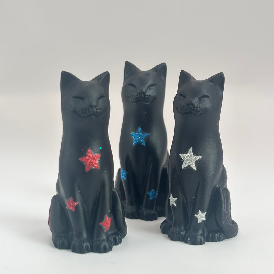 Hand Finished Original Black Kittens