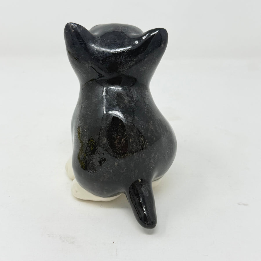 Winstanley Black & White Chubby, Wobbly Cat - Size 1