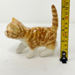 Winstanley Ginger and White Cat Walking - Size 1