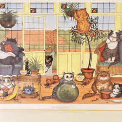 The Conservatory, Linda Jane Smith Vintage Framed Limited Edition Print