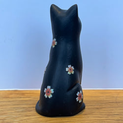 Floral Feline Lucky Black Kittens