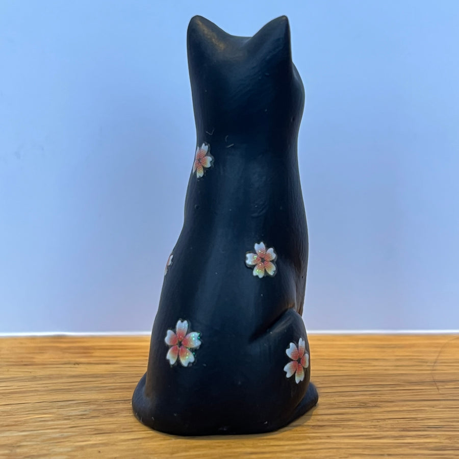Floral Feline Lucky Black Kittens