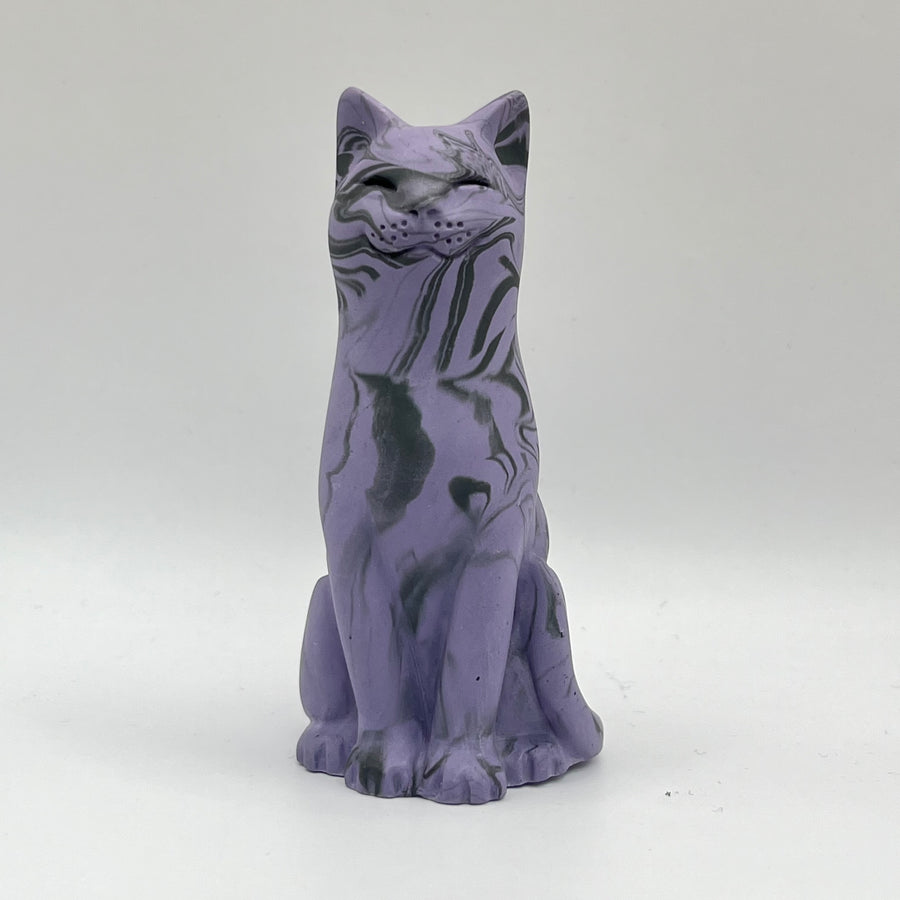 Lavender & Black Original Lucky Cat